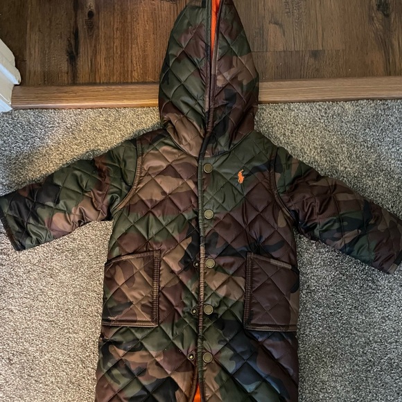 Ralph Lauren camo snow suit for baby 3M - Picture 2 of 3